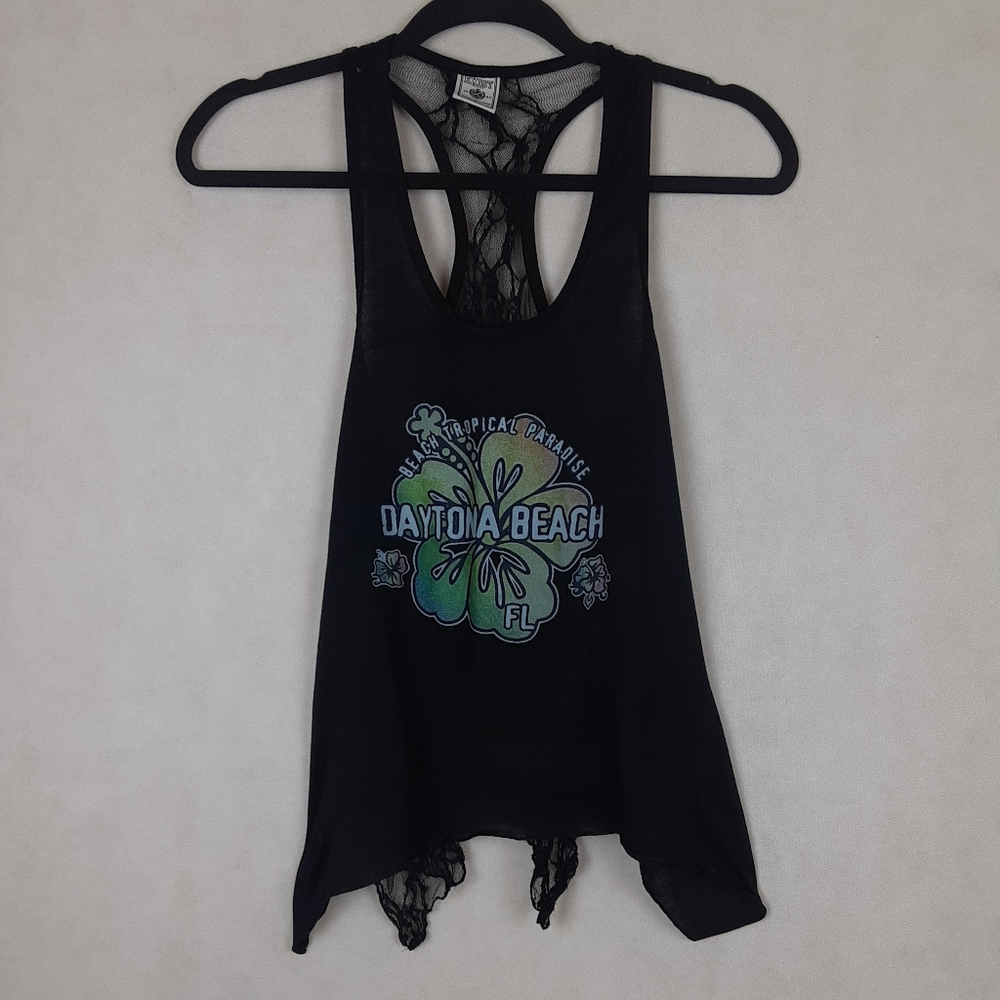 Daytona black tee